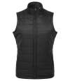 PR815 Premier Ladies Recyclight® Padded Gilet Black colour image